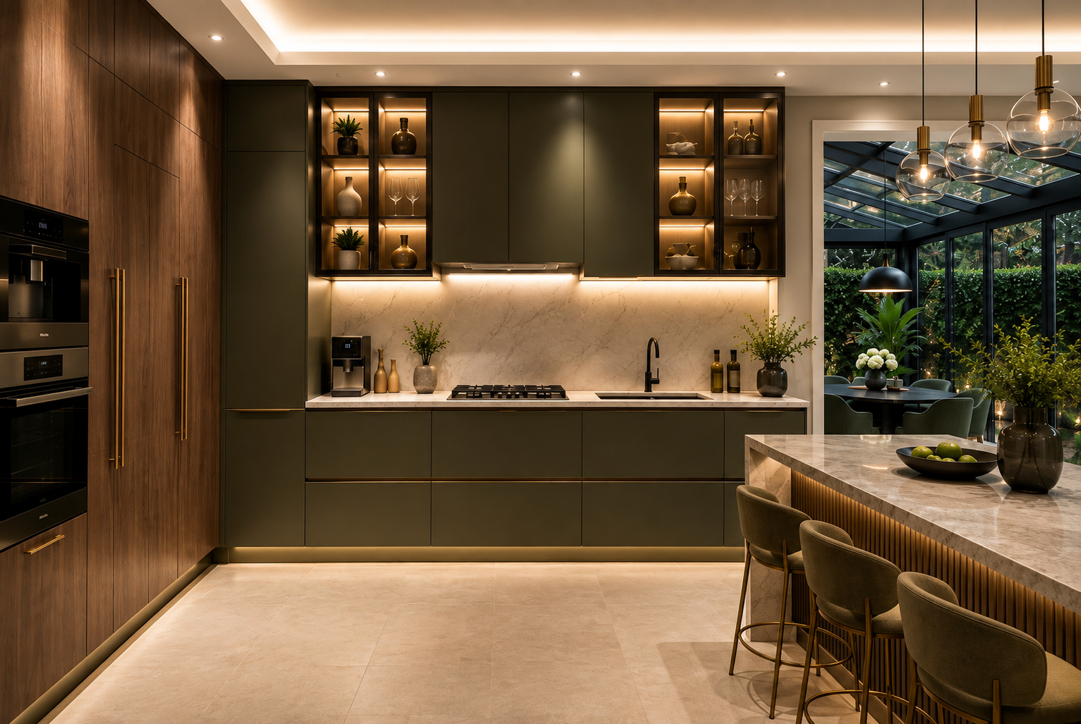 Casa Linea modern mutfak renovasyon ve iç mimarlık projesi